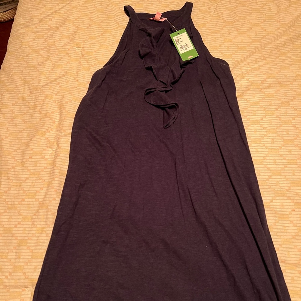 Lilly Pulitzer size md, navy dress. NWT